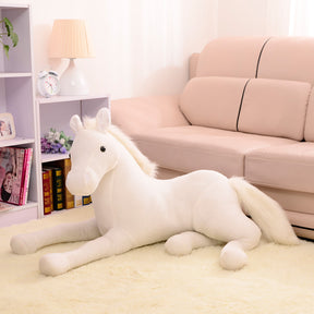 Zodiac Simulation Horse Doll Plush Toys For Children