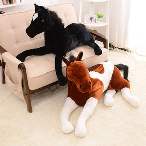 Zodiac Simulation Horse Doll Plush Toys For Children